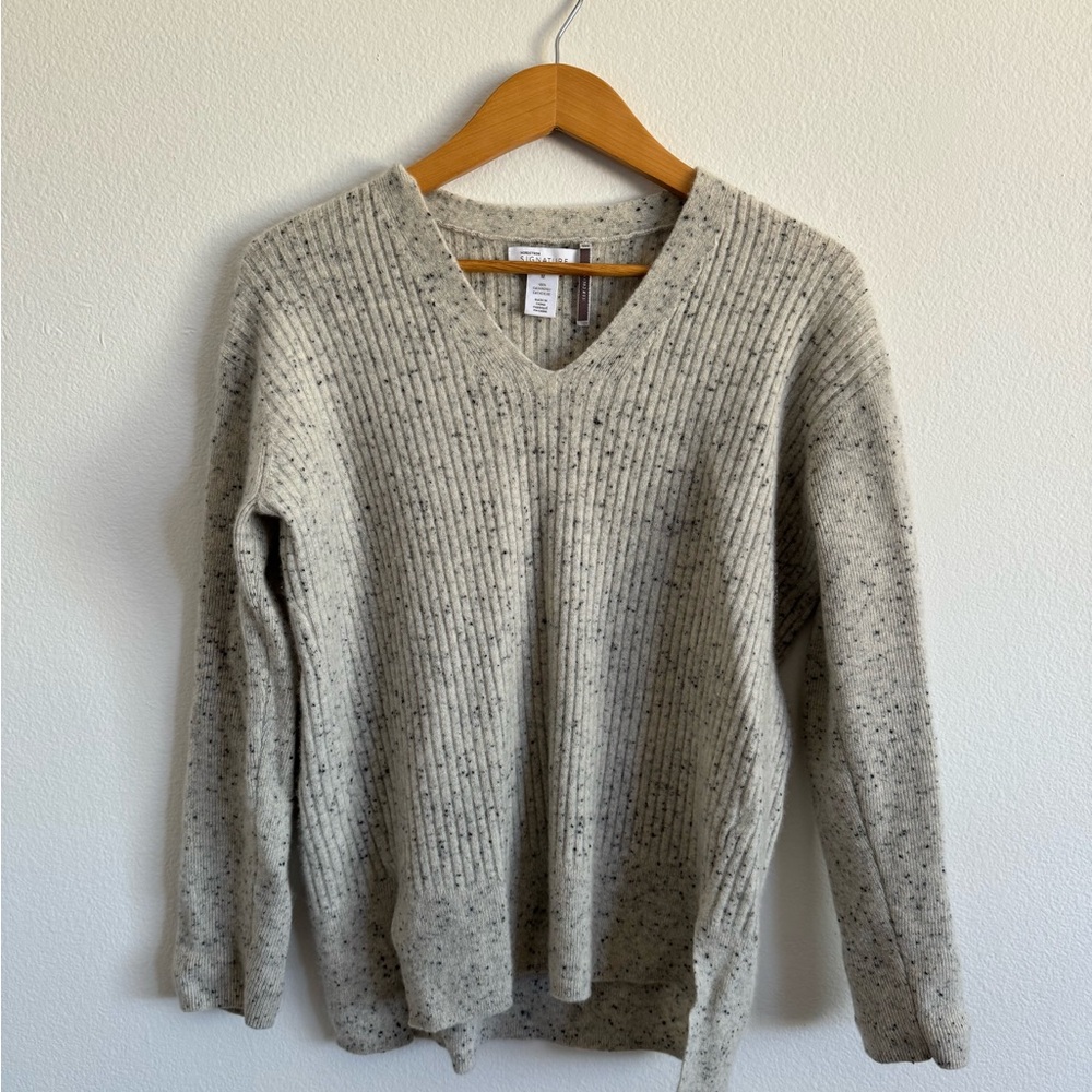 Nordstrom Cashmere Gray Sweater